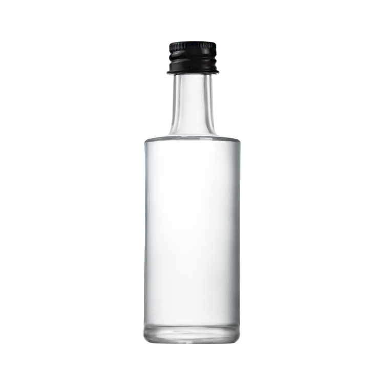 Wholesale Wine Alcohol Spirits Glass Round 50ml Vodka Bottles