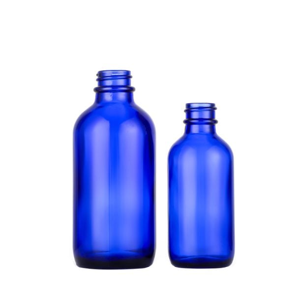 Factory 260ml 315ml 510ml Blue Bottle Boston Medical Glass Containers