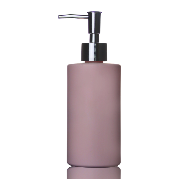 Bulk 340ml Empty Glass Pump Bottles for Shampoo