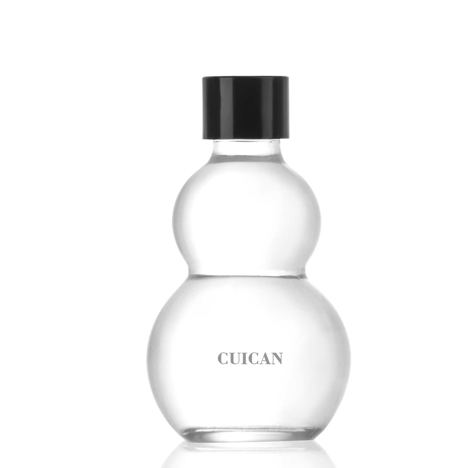 Wholesale 56ml Colorful Gourd-Shaped Aromatherapy Glass Bottles