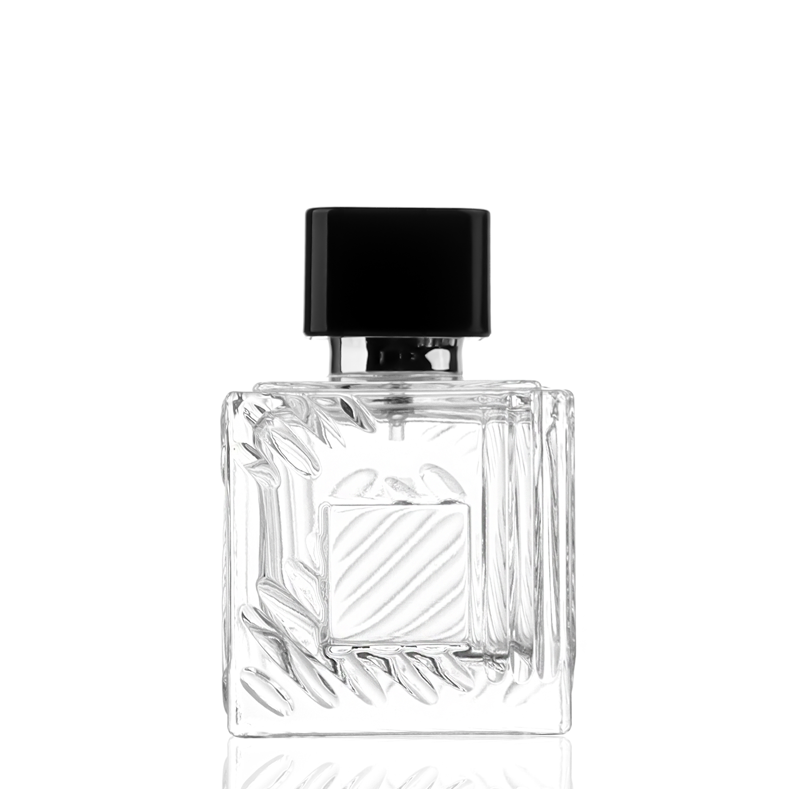 Wholesale Square Cut 110ml Perfume Glass Bottles