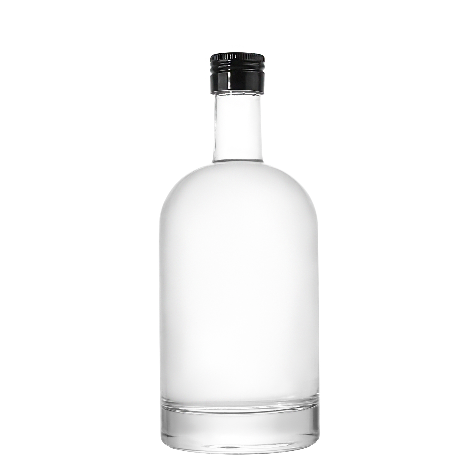 Factory 50ml 100ml Alcohol Whiskey with Screw Cap Mini Red Wine Bottles