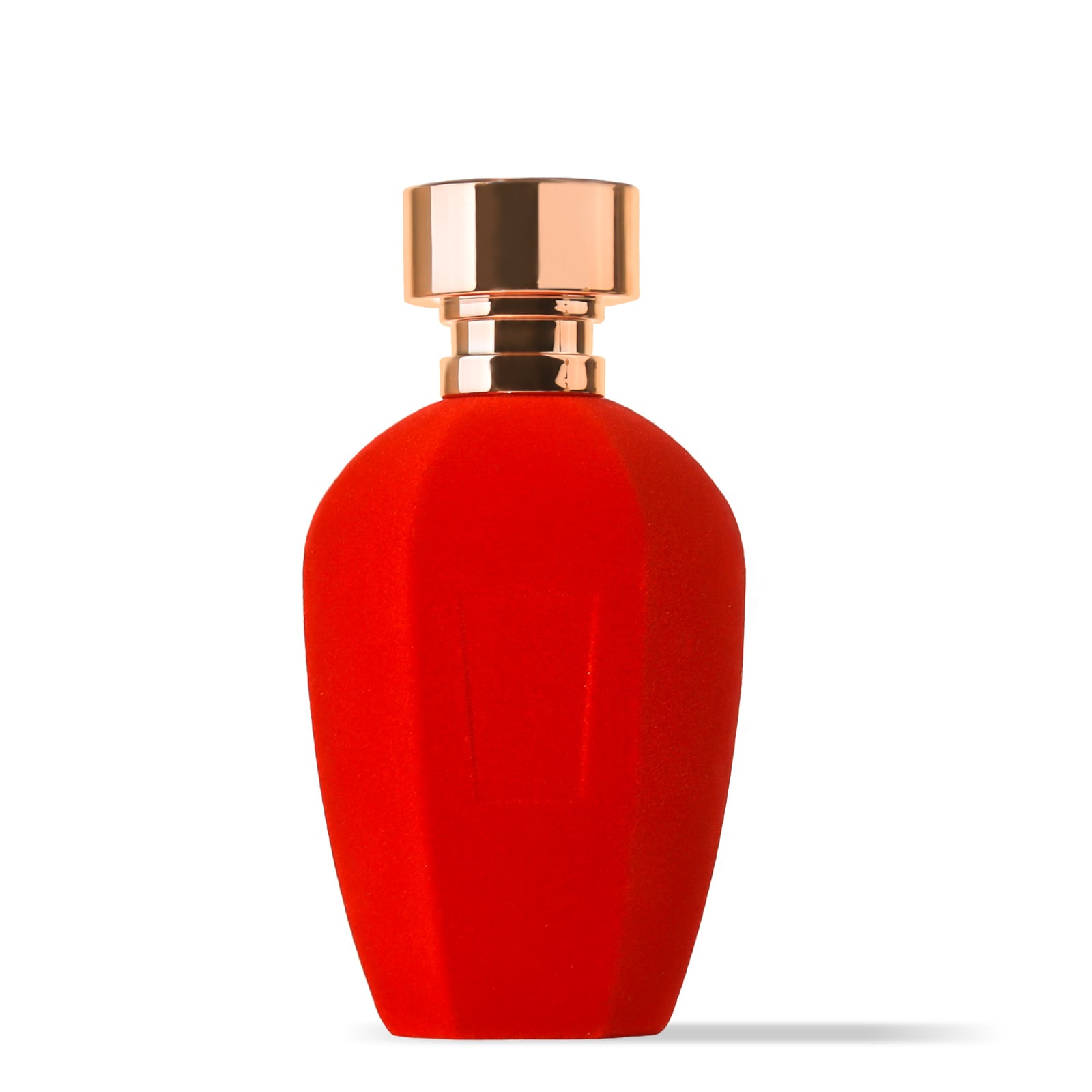 Custom Luxury 110ml Red Velvet Red Glass Perfume Bottle