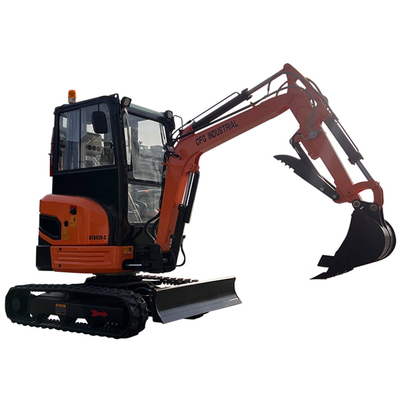 CFG 엑스카베이터 18.4kw 디젤 4.5t 하이드라울릭 디젤 엑스카베이터 캡 4.5t 엑스카베이터 퍼킨스 디젤 트랙터 엑스카베이터