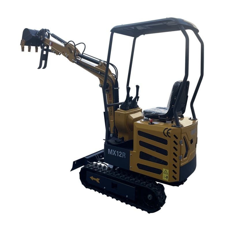 Engine mini bag AGT MX12R mini excavator with bulldozer