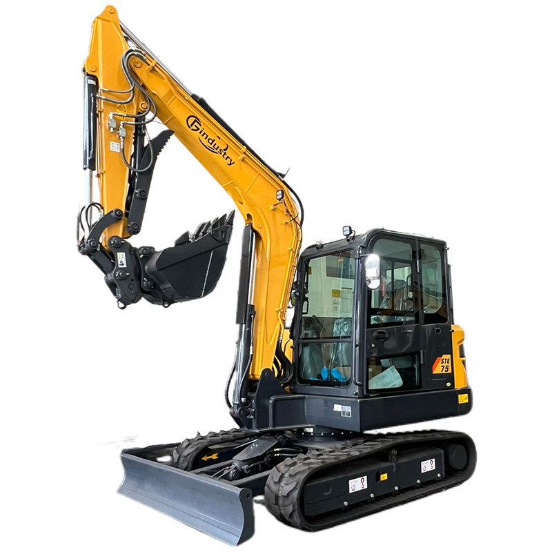 AGT 6.5톤 디젤 Diggerr 건설용 엑스카베이터 디젤 STE75 엑스카베이터