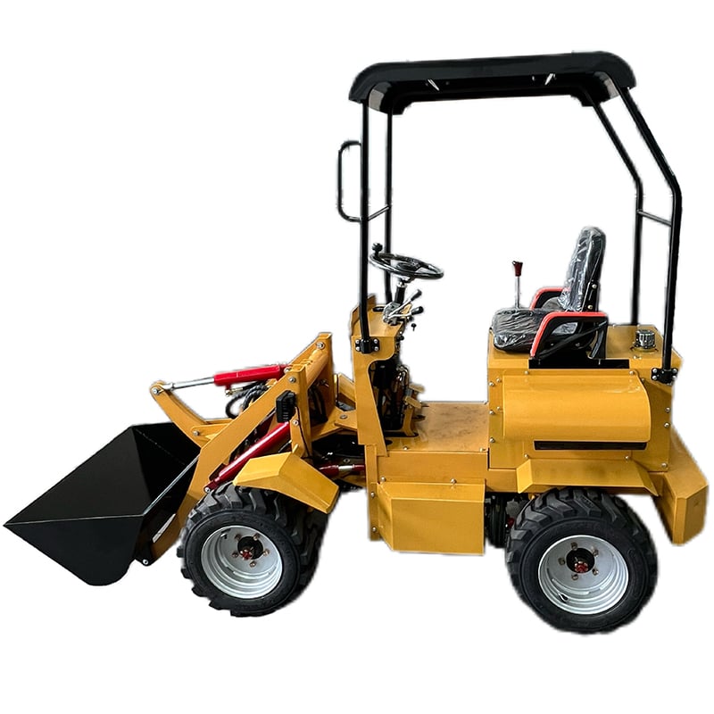 KRW23 Cheap Mini Skid Steer Loader for Sale Walk Behind Crawler Mini Skid Steer Loader