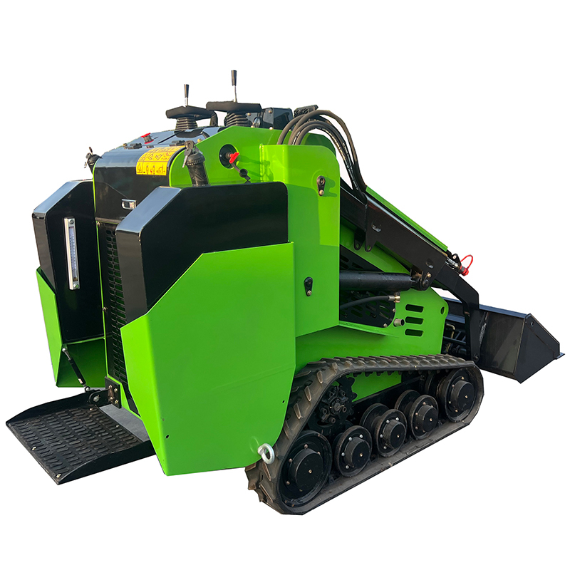 KKT27 Mini Skid Steer Loader Crawler Kubota Engine Loader With EPA Certification