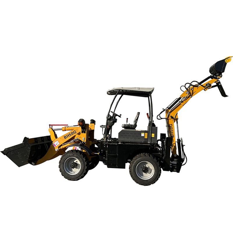 Kubota Diesel Engine Skid Loader Wheel Multi Function Small Compact Tire Skid Steer Loader