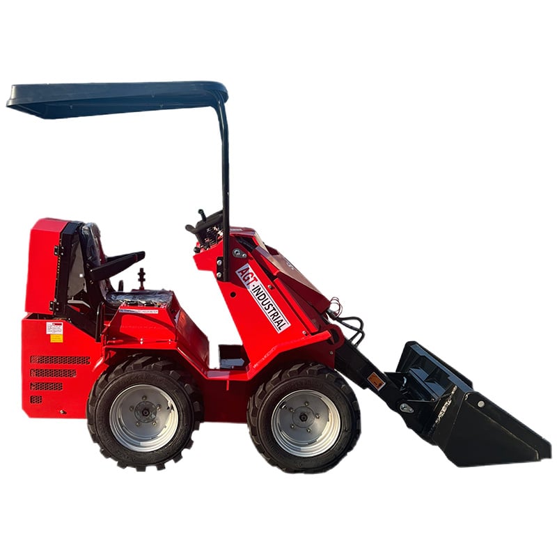 AGT SDA 140W Wheel Loader 8.6KW skid steer loader Rato engine