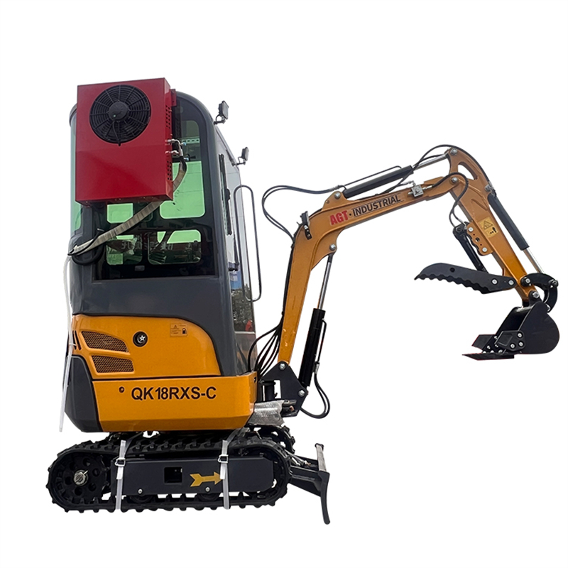 Agt QK18RXS-C Latonkin 엑스카베이터 18 엑스카베이터, 하이드라울릭 가솔린 미니 엑스카베이터 파일럿 캡 엑스카베이터