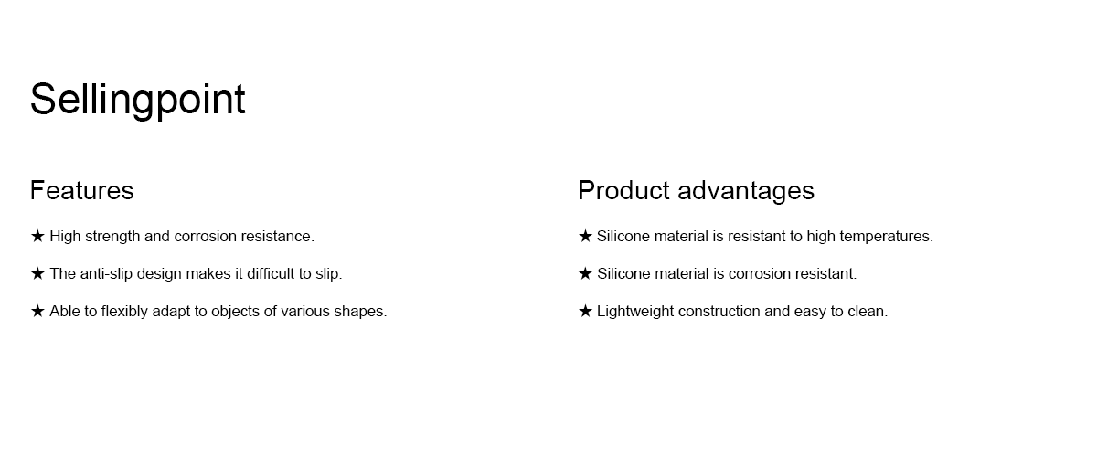 Silicone Clip Collection details