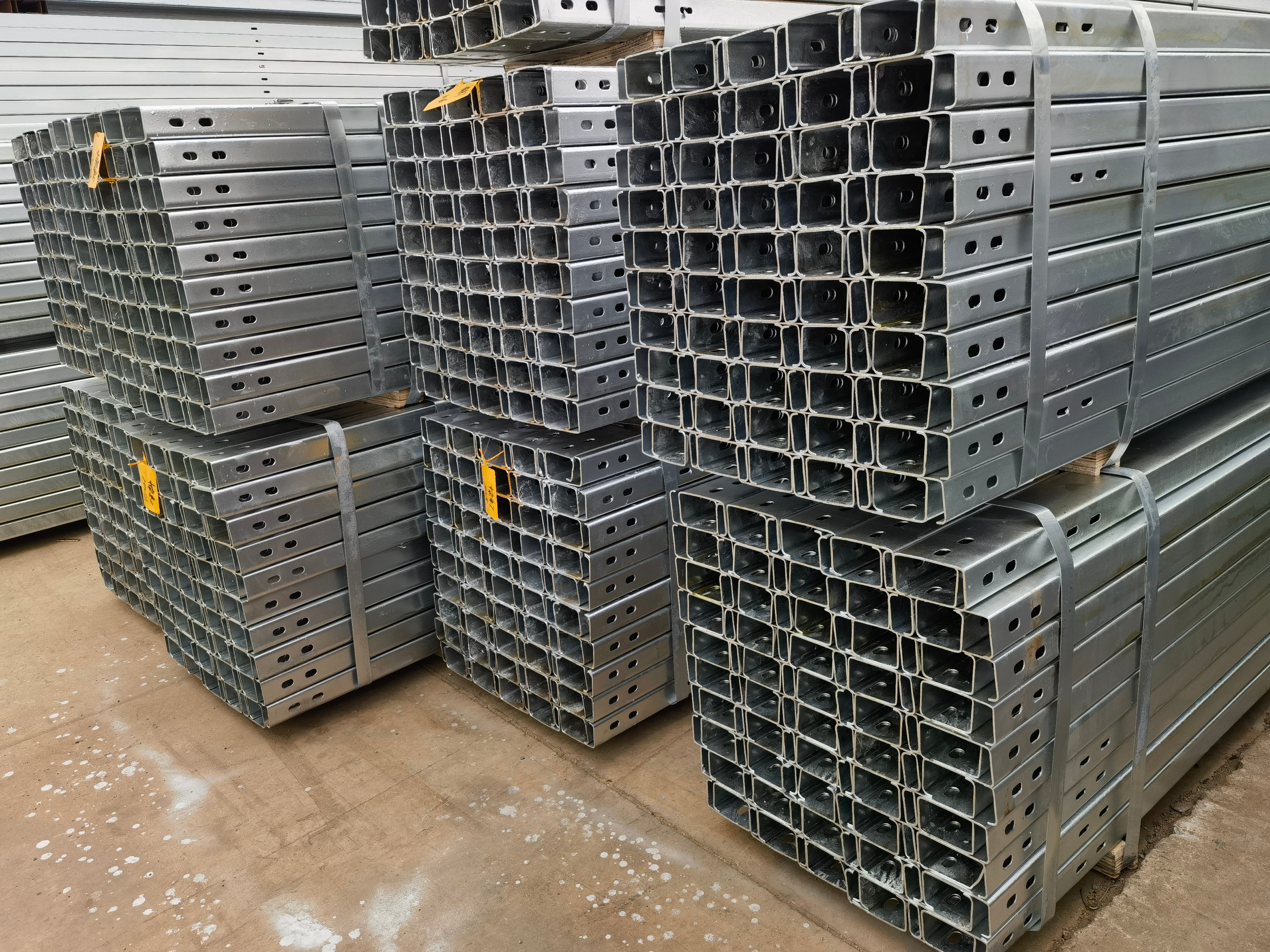 Purlin Hot Dip Galvanized C Beam Steel C Channel Structural Steel C Profile Price Purlin