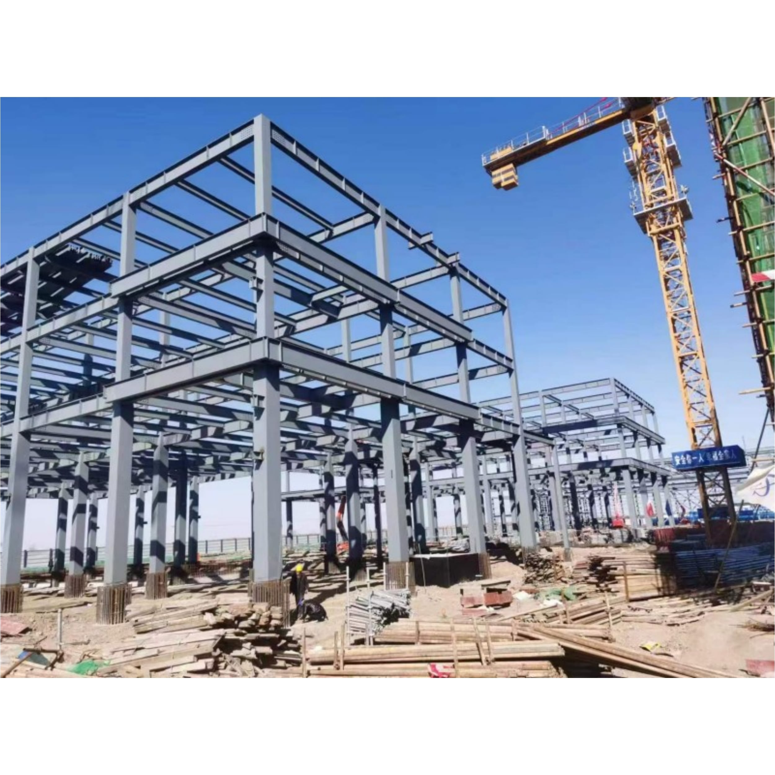 Wholesale Customizable Self Storage I Beam Warehouse Building Light Steel Structure Buildings Steel Warehouse Structure