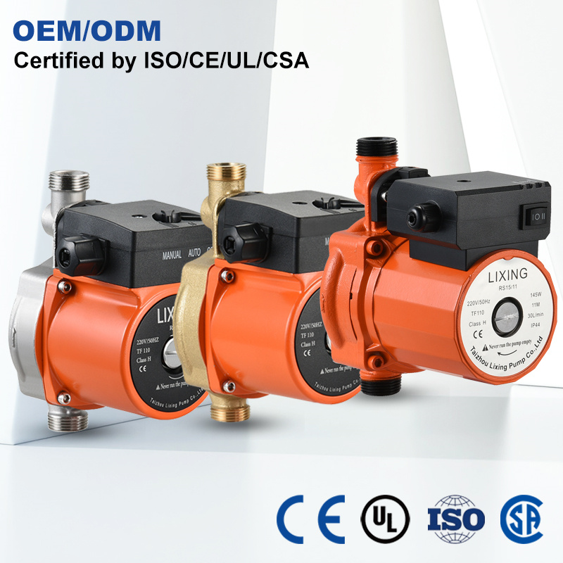 OEM Booster Pumps with Custom Labeling and Technical Support LIXINGPRO