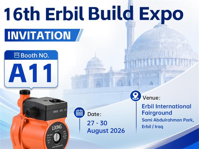 ERBIL BUILD EXPO 2026 | Exploring the Right Pump Solutions Based on Real Market Needs