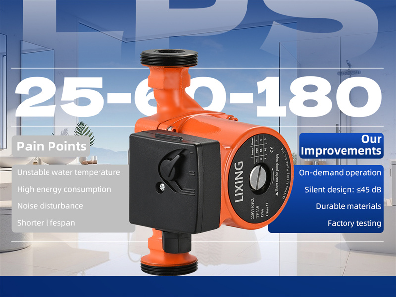 In Home Hot Water & Water Supply Systems, Circulation Pumps Determine 80% of the Overall User Experience