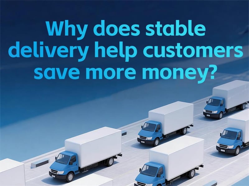 Stable Delivery: An Often Overlooked Cost Advantage