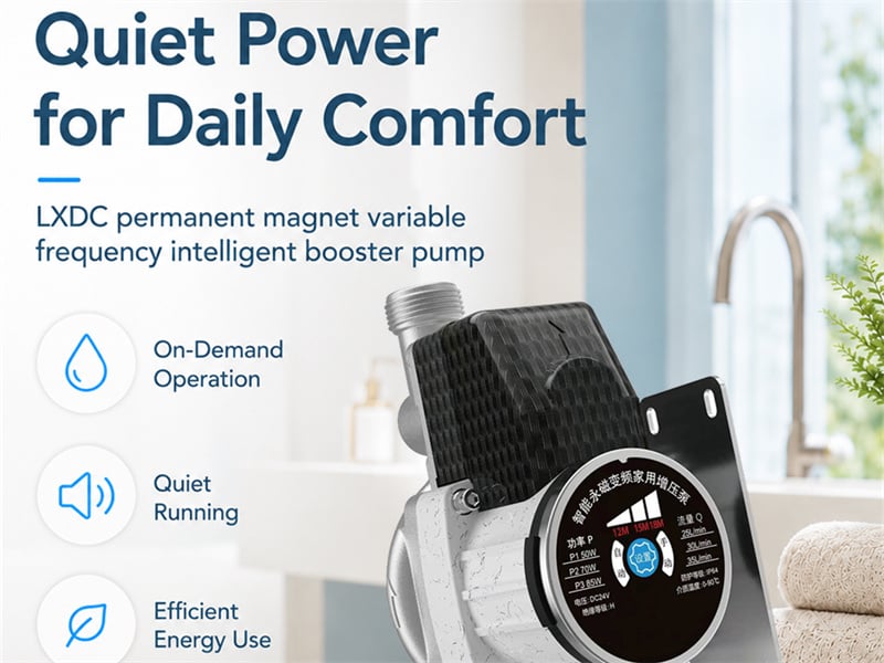Smart Boosting Solutions for More Efficient Residential Water Supply Systems