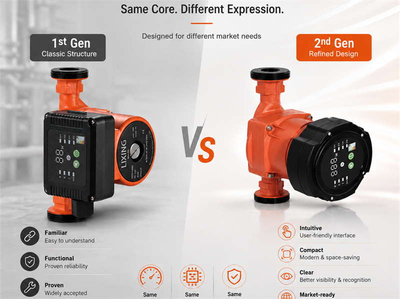 1st Generation vs. 2nd Generation | Designed for Different Market Needs