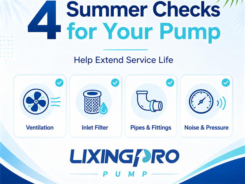 4 Summer Checks to Help Extend Your Water Pump’s Service Life