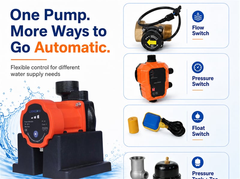 LXPRO60 | A Flexible Automatic Water Supply Solution for Different Applications