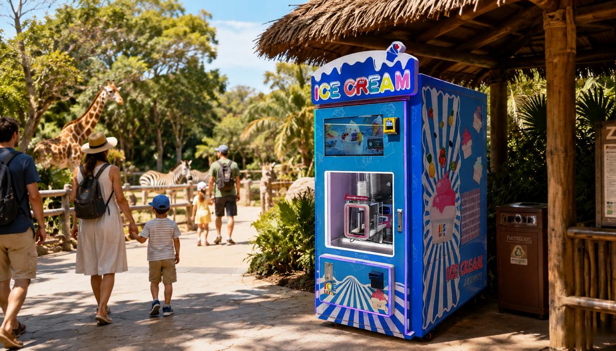 Cómo elegir la mejor ubicación para su máquina expendedora de helados: una guía inicial para la selección de sitios