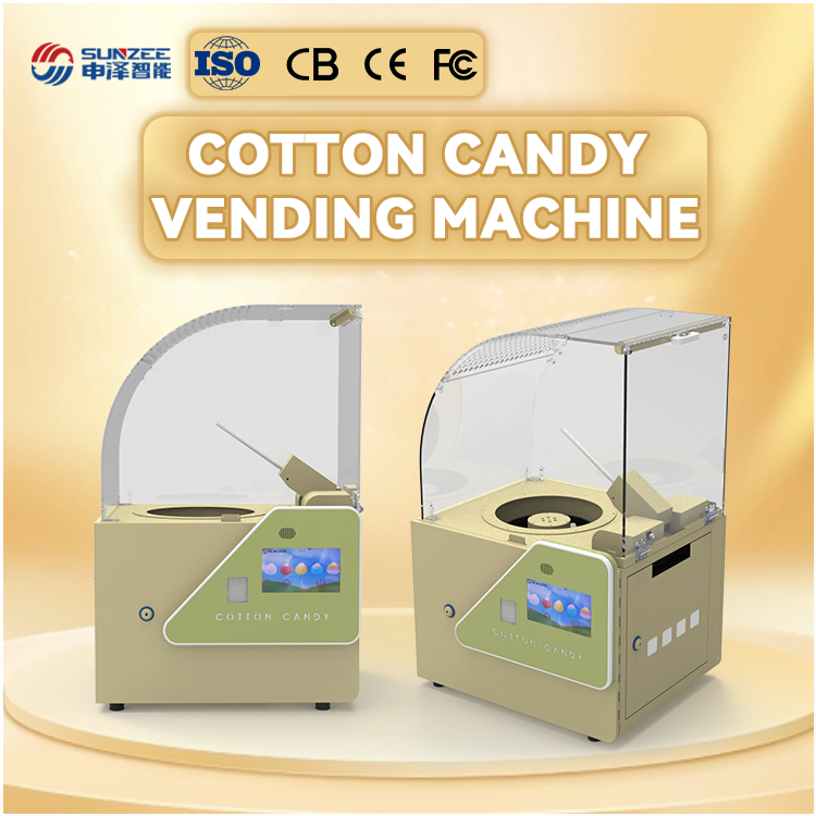 Top 10 snack vending machine around the world - fully automatic cotton candy machine