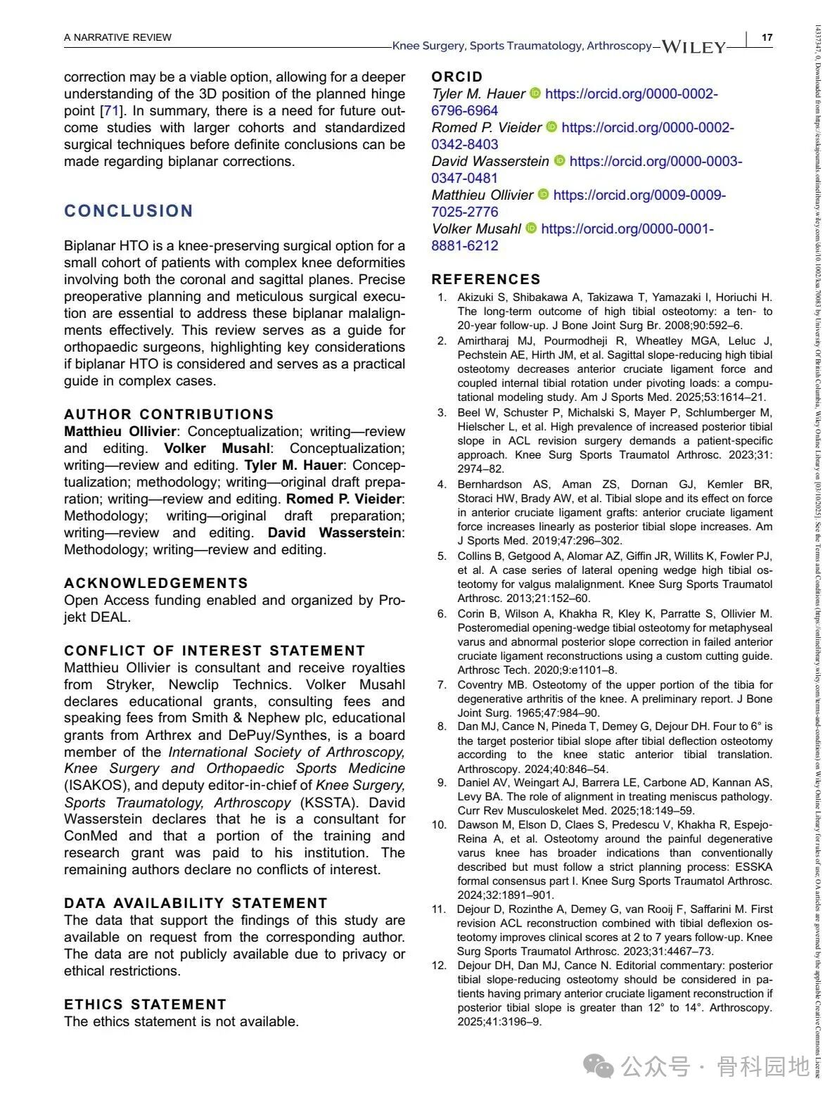 Technical Tips and Tricks for Complex Biplanar High Tibial Osteotomy