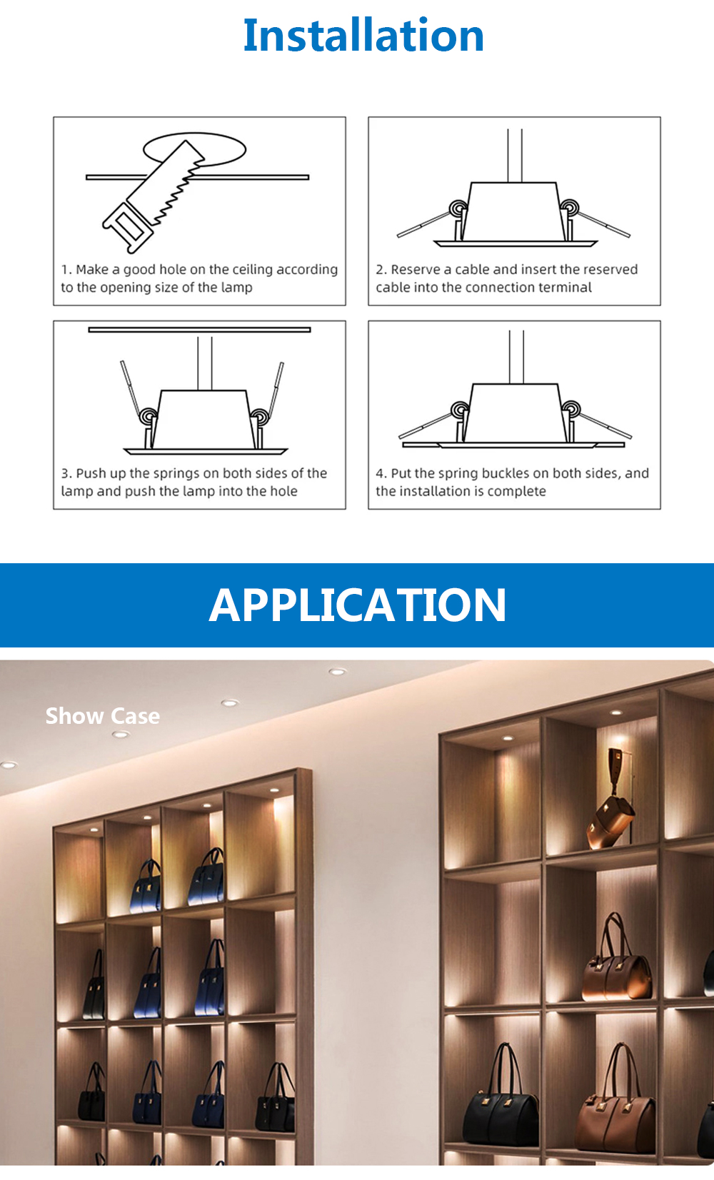 HX-111 LED SPOT LIGHT Indoor Spot Light factory