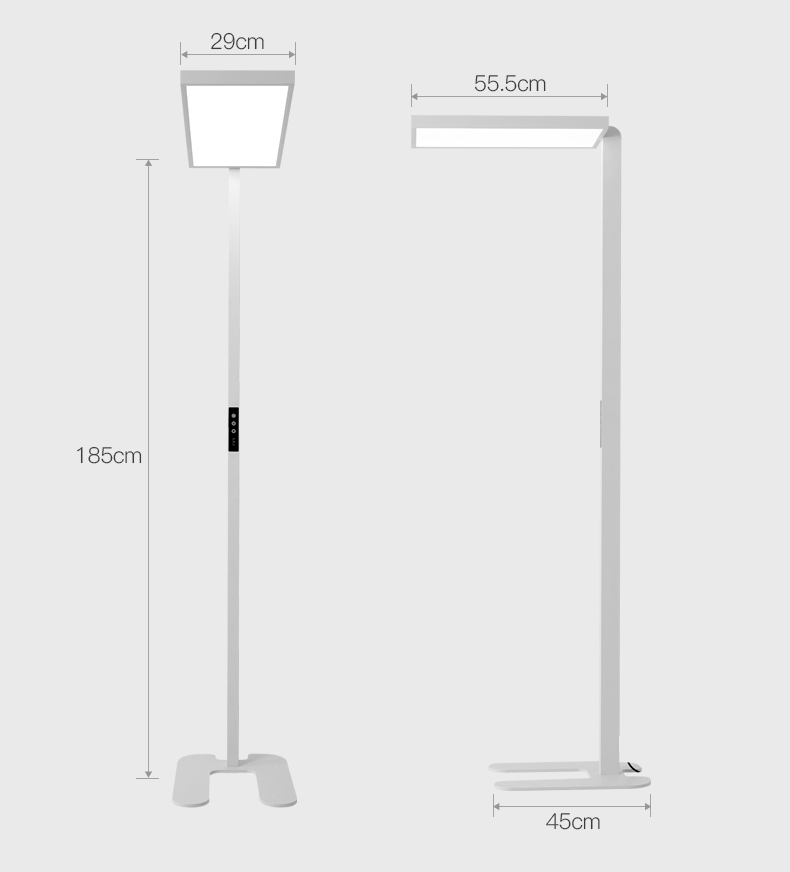 Full spectrum eye protection study floor lamp living room sofa piano manufacture