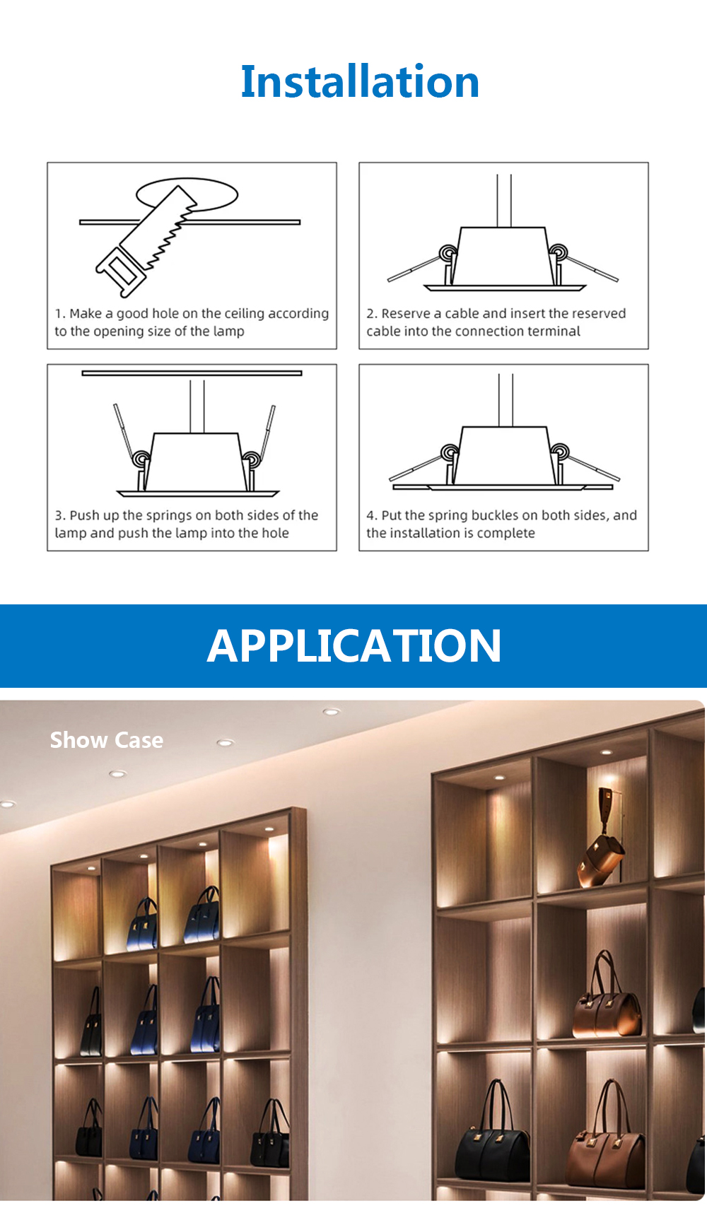 HX-115  LED SPOT LIGHT Indoor Spot Light manufacture