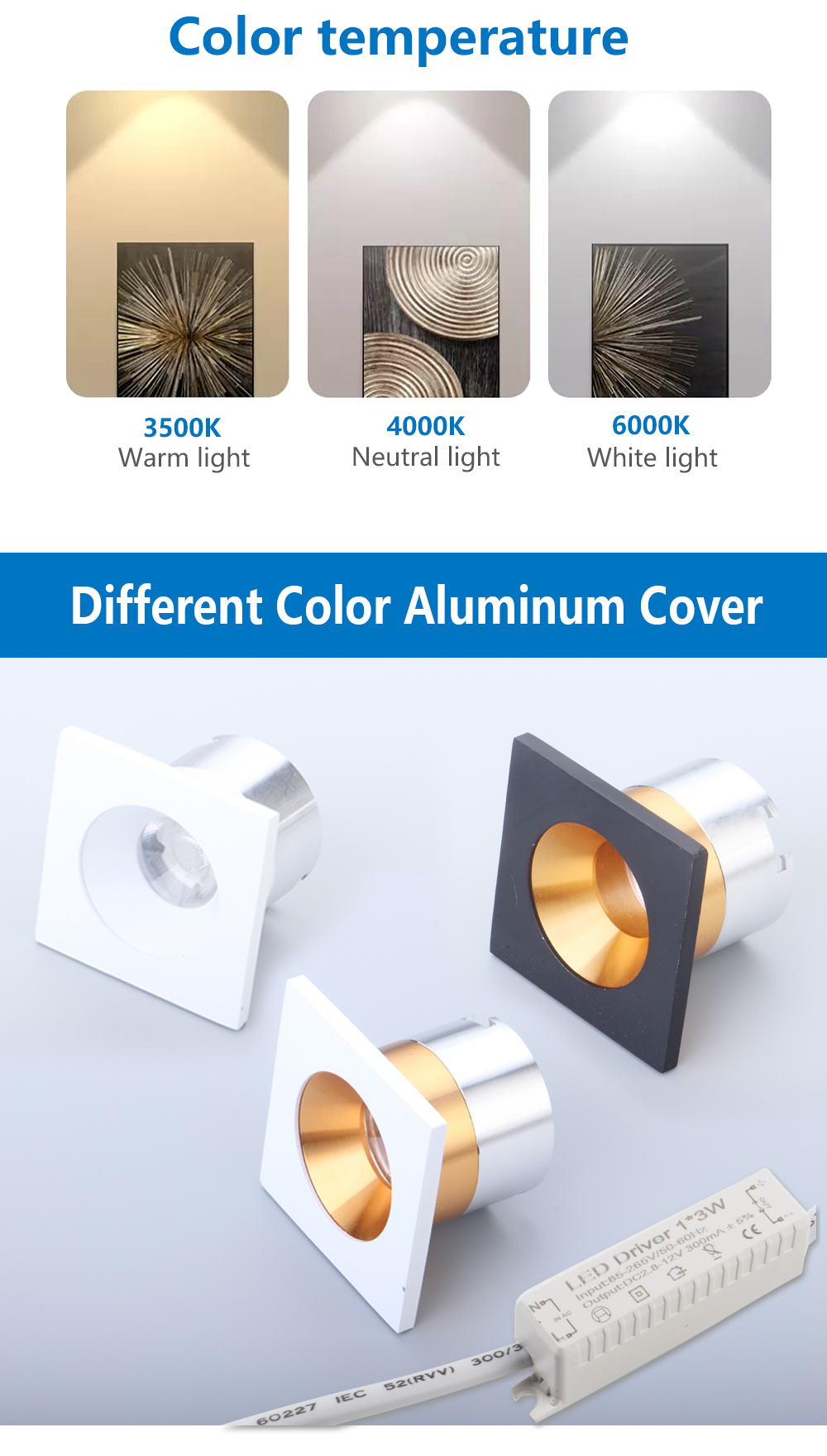 HX-88B LED SPOT LIGHT Indoor Spot Light supplier