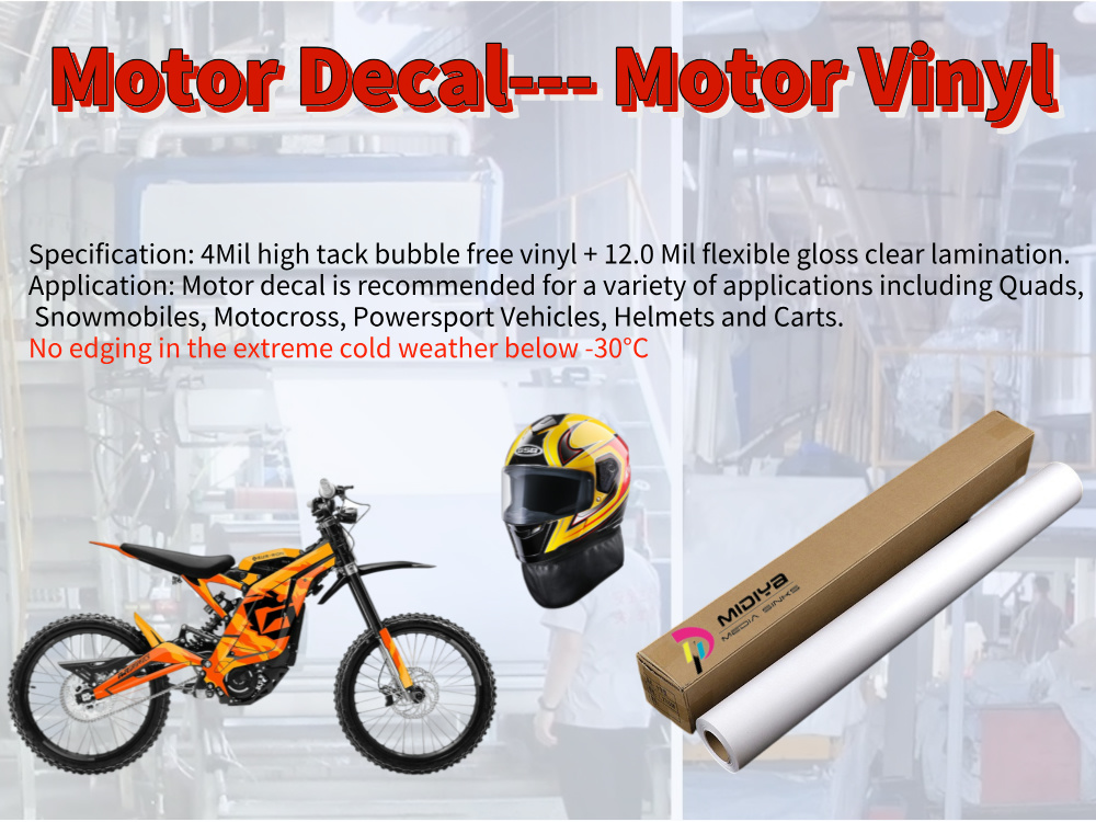 Cold Resistant High Tack Self Adhesive vinyl