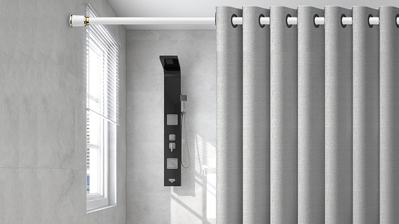 What Is the Standard Height for a Shower Curtain Rod?