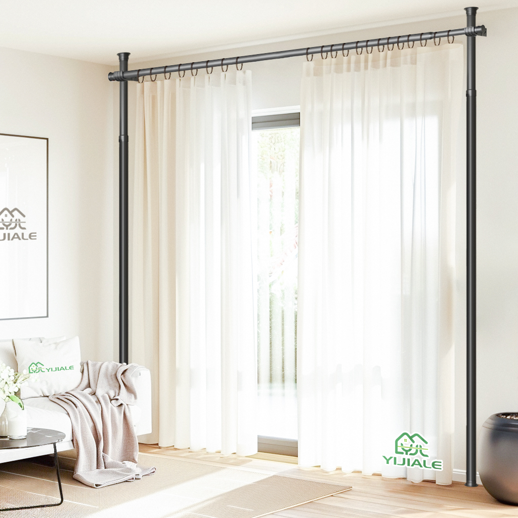 Anywhere Expandable Curtain Rod and Room Divider