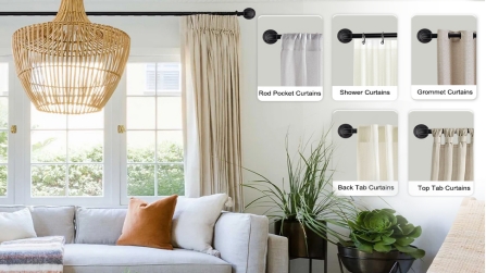 HealthGuard Curtain Rods: The Science-Backed Secret to UV Defense and Allergy-Free Living