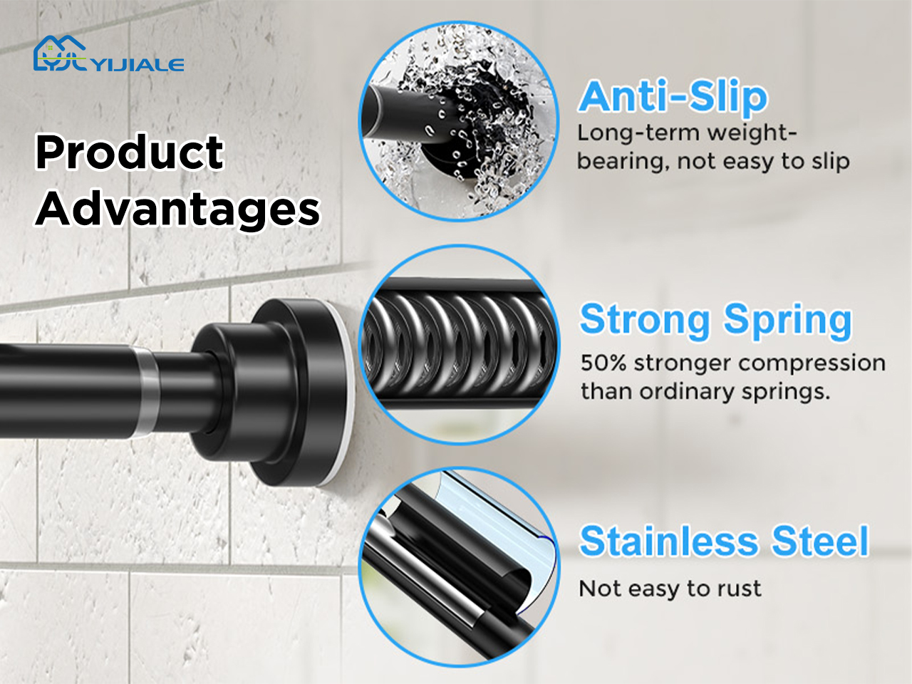 2026 Home Trends: Why Yijiale No-Drill Curtain Rods Are the Top Choice for the DIY Market