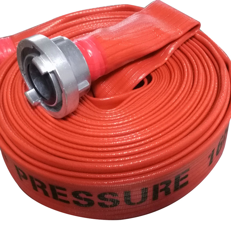 Orange Fire Hose: High-Performance Fire Suppression Hose with Synthetic Rubber/Polyurethane Lining (8-25 Type, 0.8-2.5MPa)​