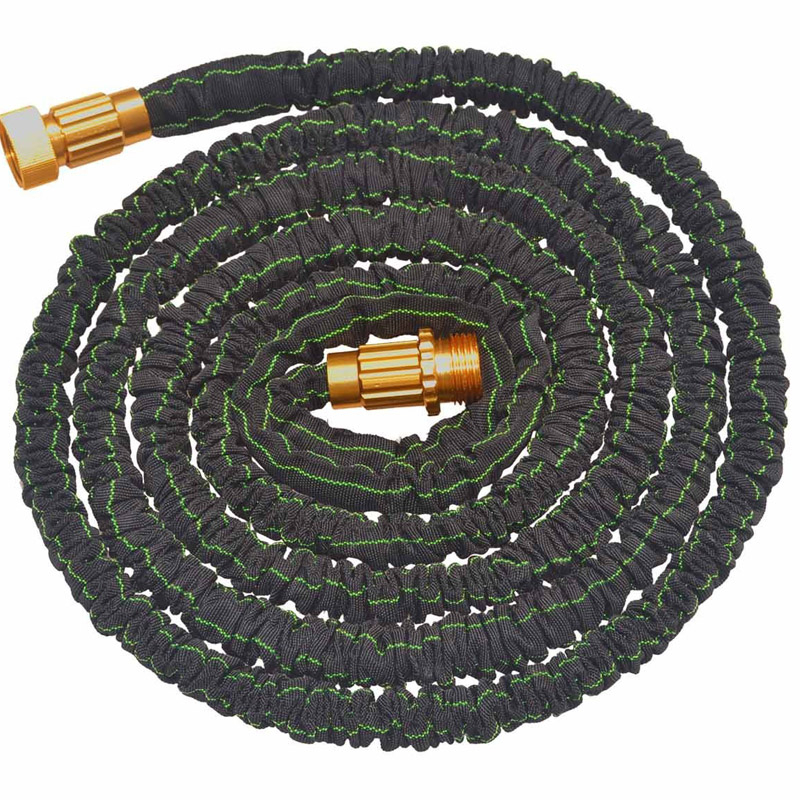 Premium Black Expandable Garden Hose – Multi-Size & High Durability