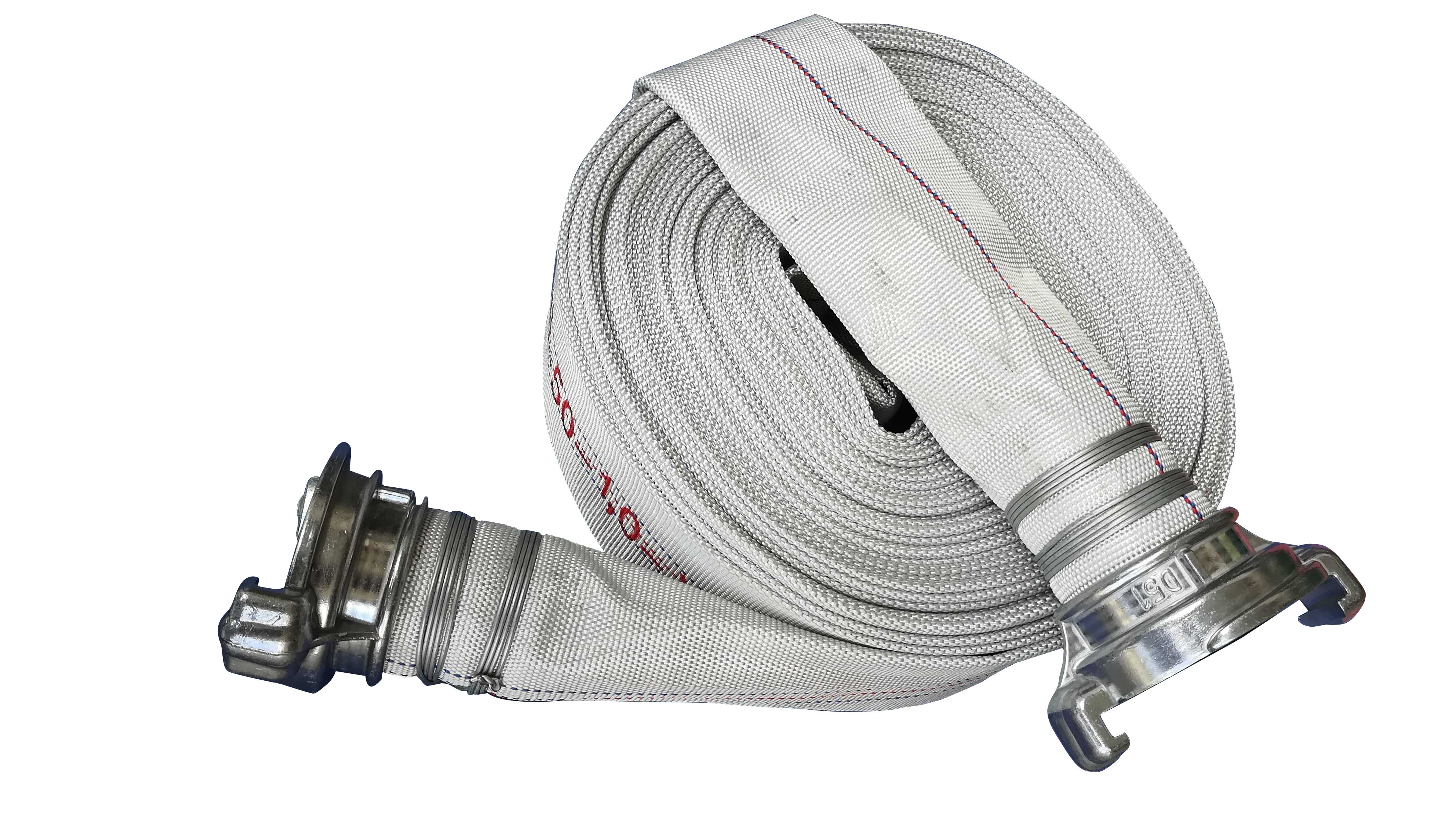 GOST Certified Fire Hose - 1.6Mpa WP - 52/66/77mm - with Russian GOST Couplings