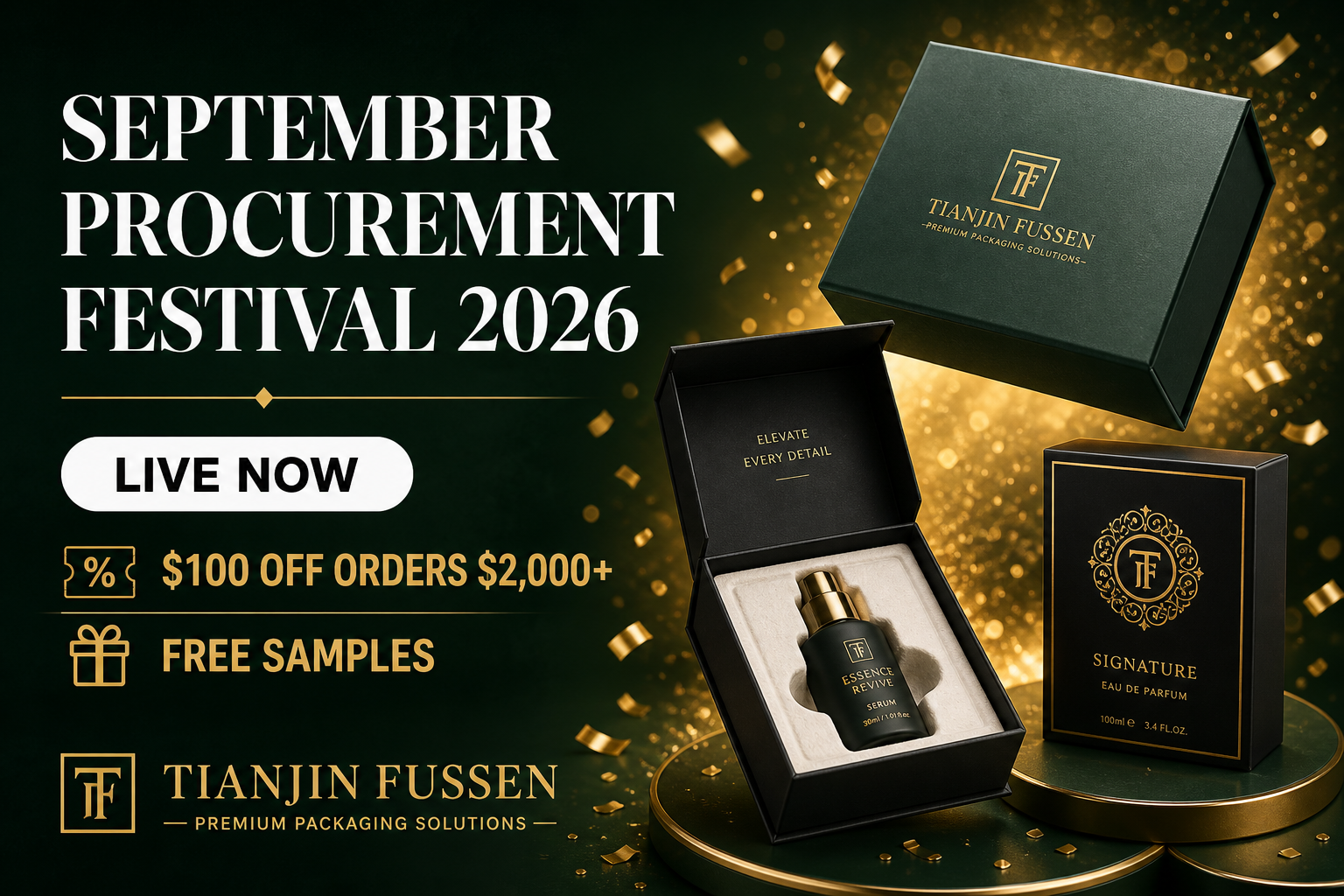 September Procurement Festival 2026 Is Live: Lock In Your Packaging Orders Now