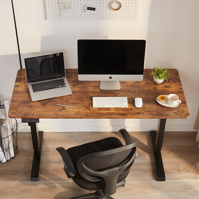 ED1 Electric Lifting Mechanism Height Adjustable Table Retractable Standing Desk Dual Motor Extendable Laptop PC Computer Desk for Office Home