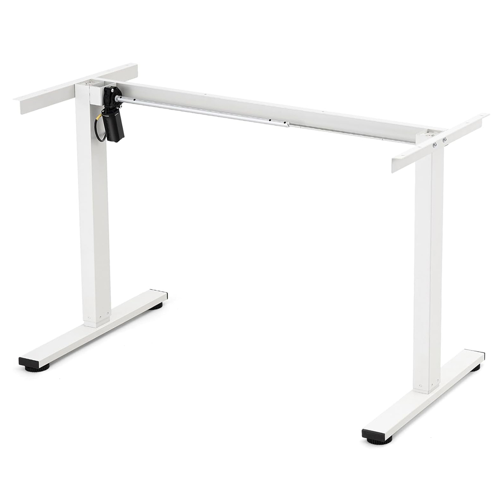ES6-F Electric Standing Desk Frame Ergonomic Table Frame Single Motor Height Adjustable Legs for Home Office Electric Desk