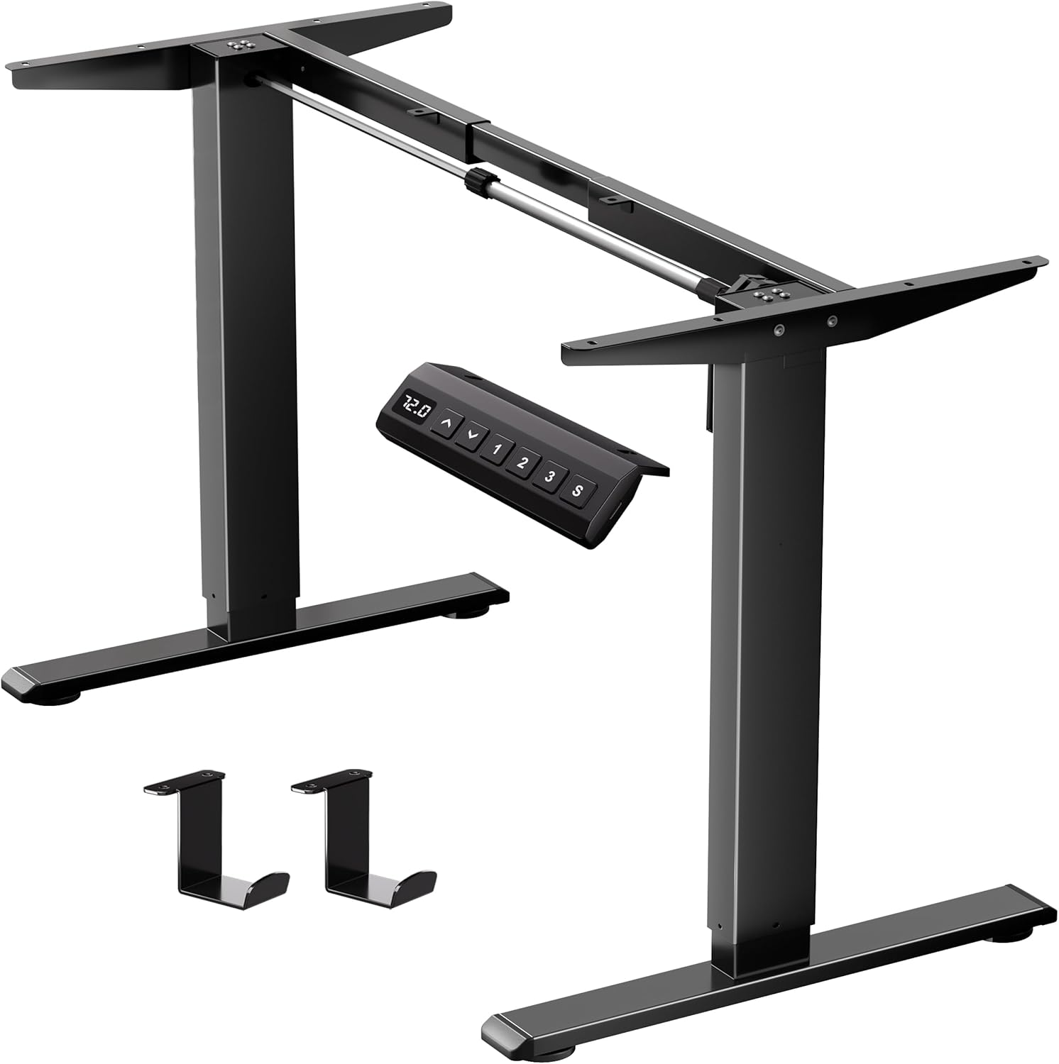 ES6-F Office Single Motor Escritorio Table Legs Height Adjustable Standing Desk Extendable Frame