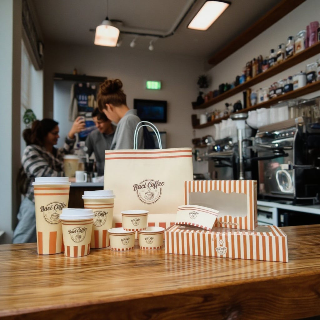 Takeaway Cafe Paper Pack