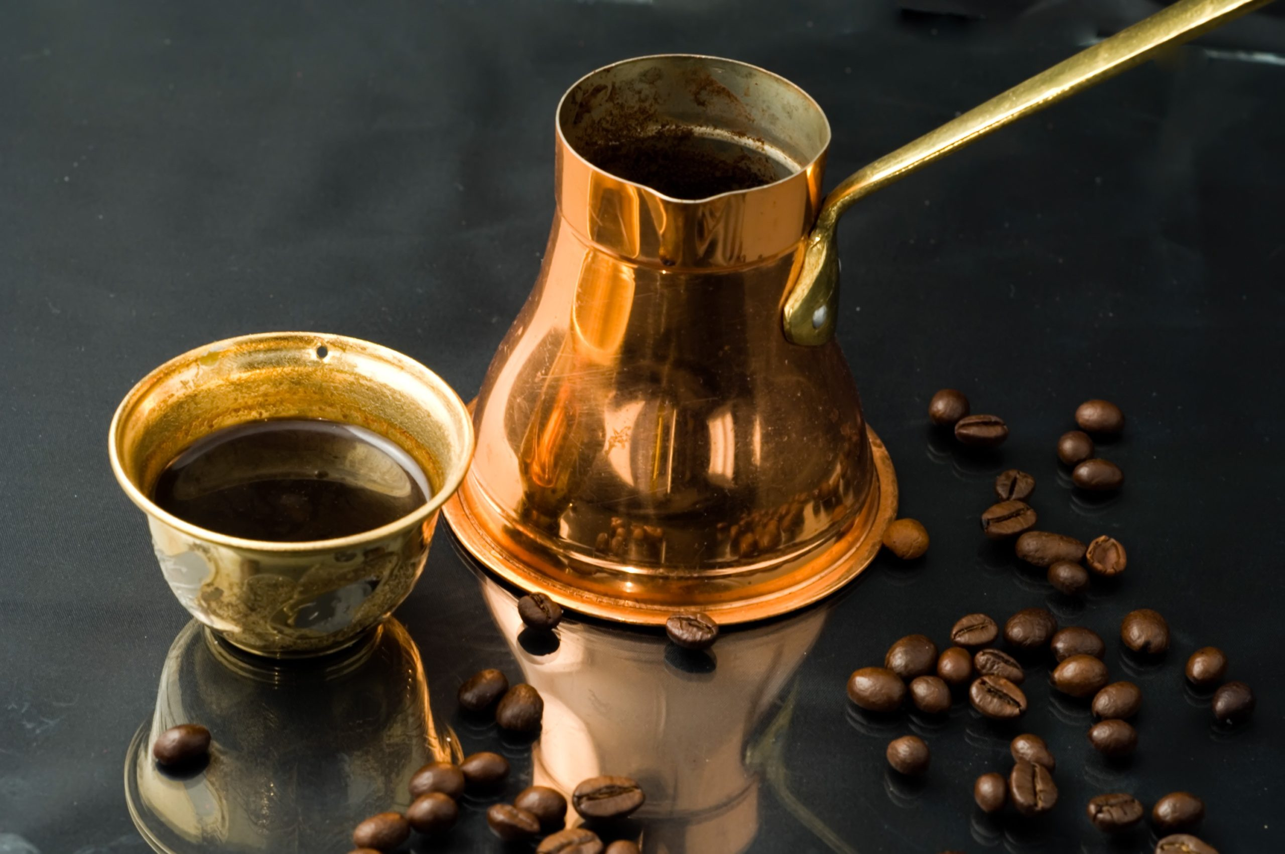 What makes Middle Eastern coffee unique in flavor?