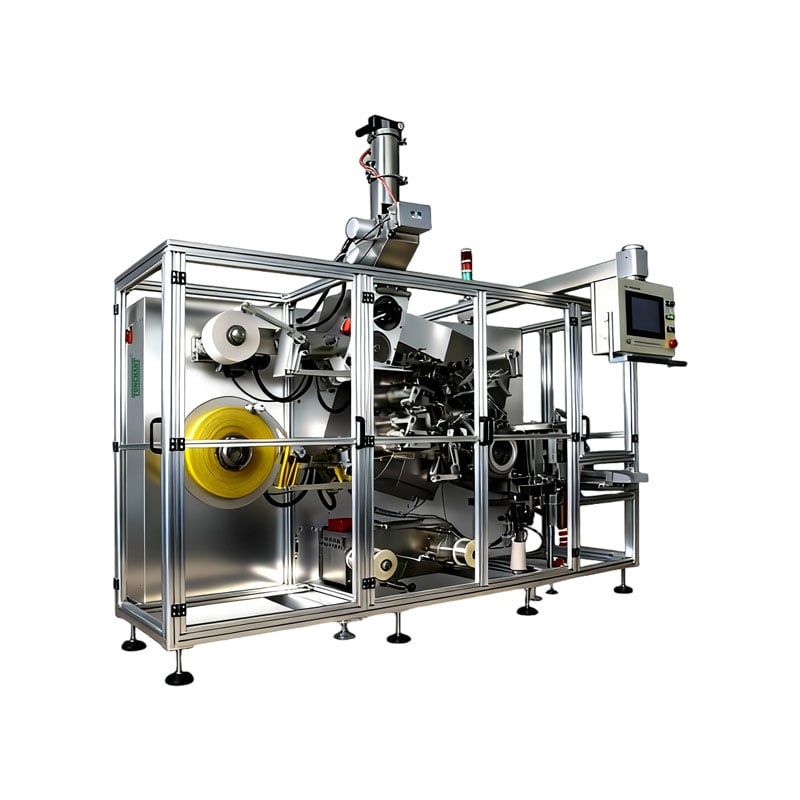 Double Chamber Tea Bag Packing Machine with the Envelope