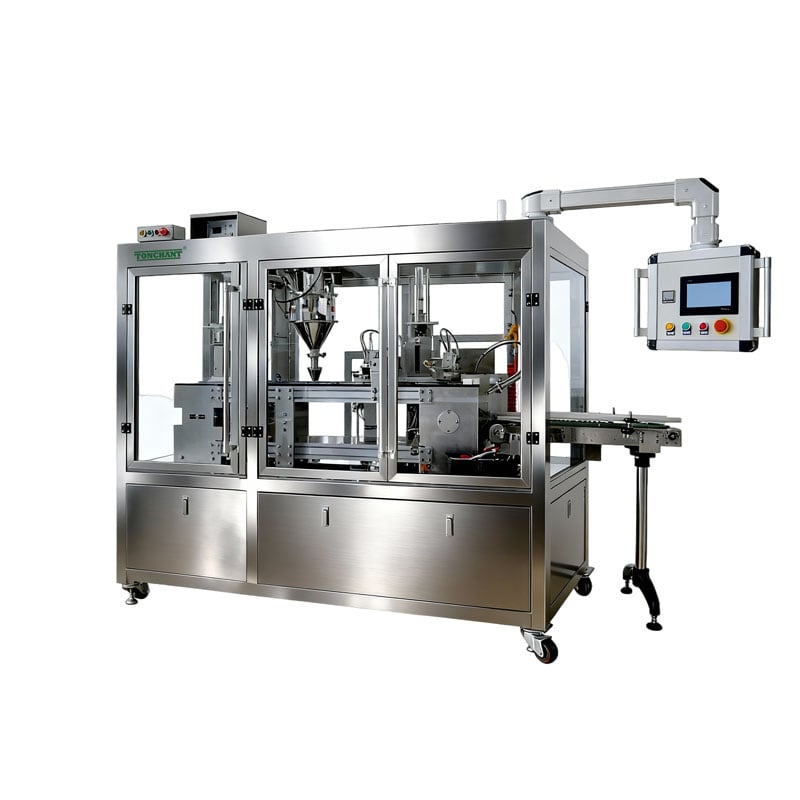coffee bean packing machine   pre made bag-6