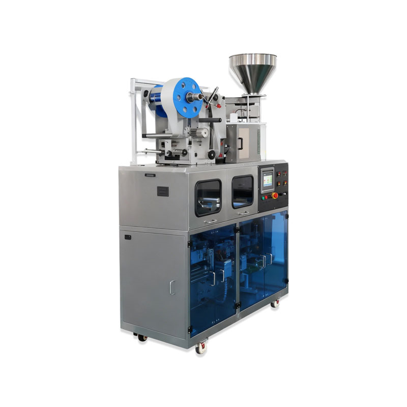 Horizontal Drip Coﬀee Bag Packing Machine with Outer Envelope